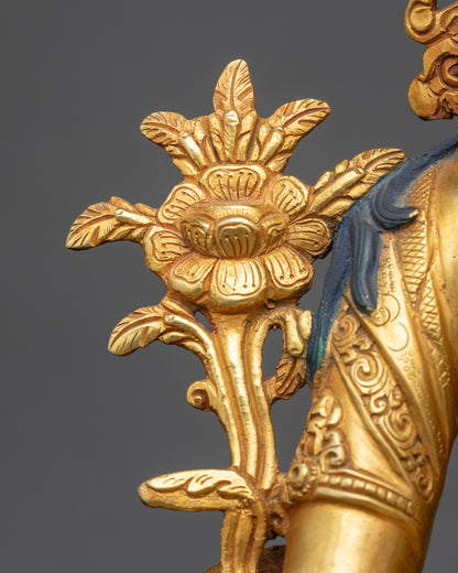 White Tara Altar Statue | Handcrafted Nepalese Sculpture