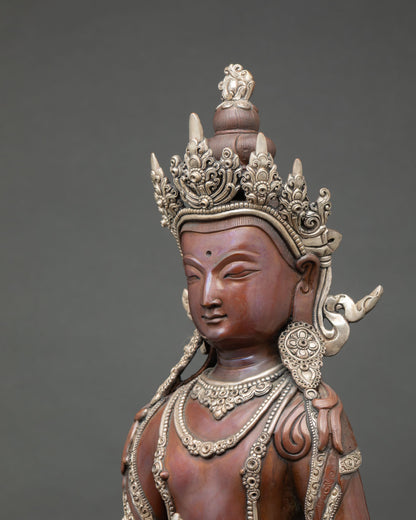 Amitayus Statue | Traditional Tibetan God of Eternal Life