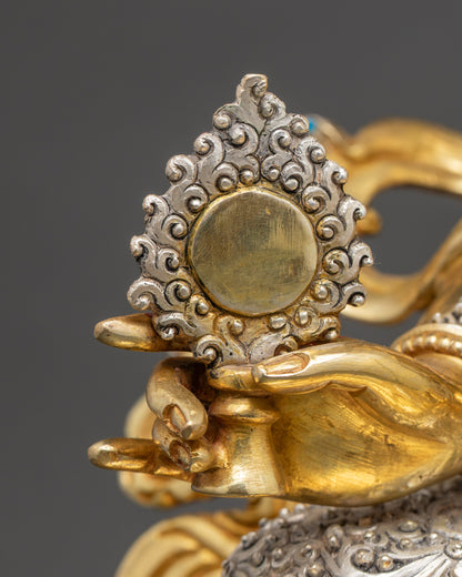 Handcrafted Statue of Ushnisha Sitatapatra Dukkar | Spiritual Artwork