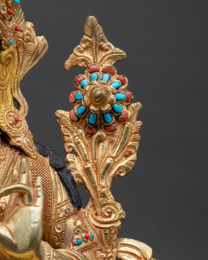 Green Tara Statue