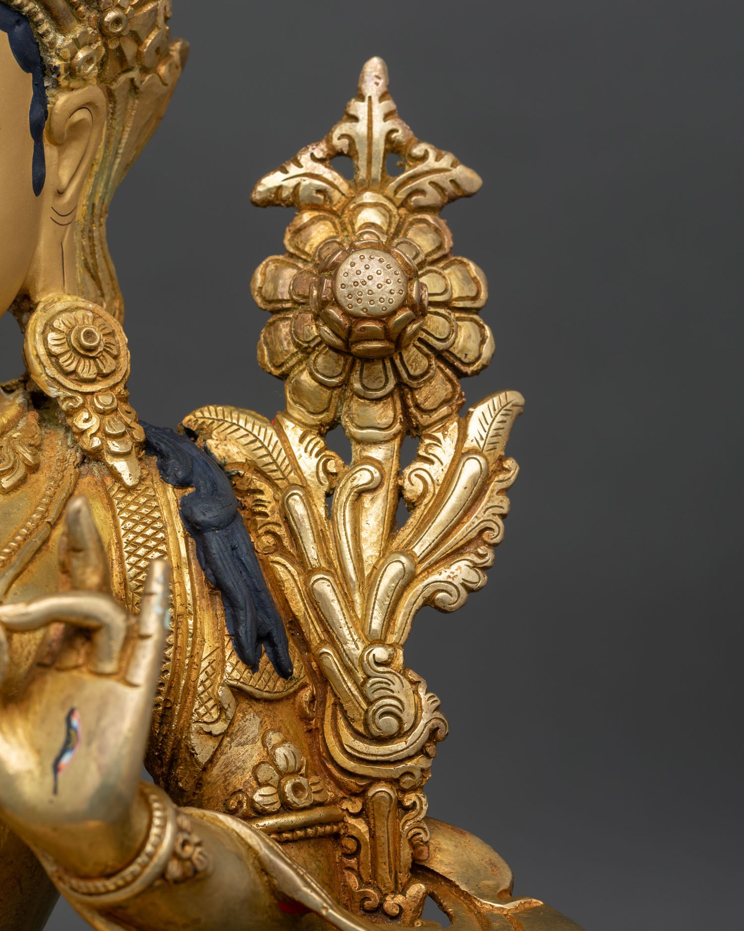 White Tara Statue for Altar Decor | Handcrafted in Nepal