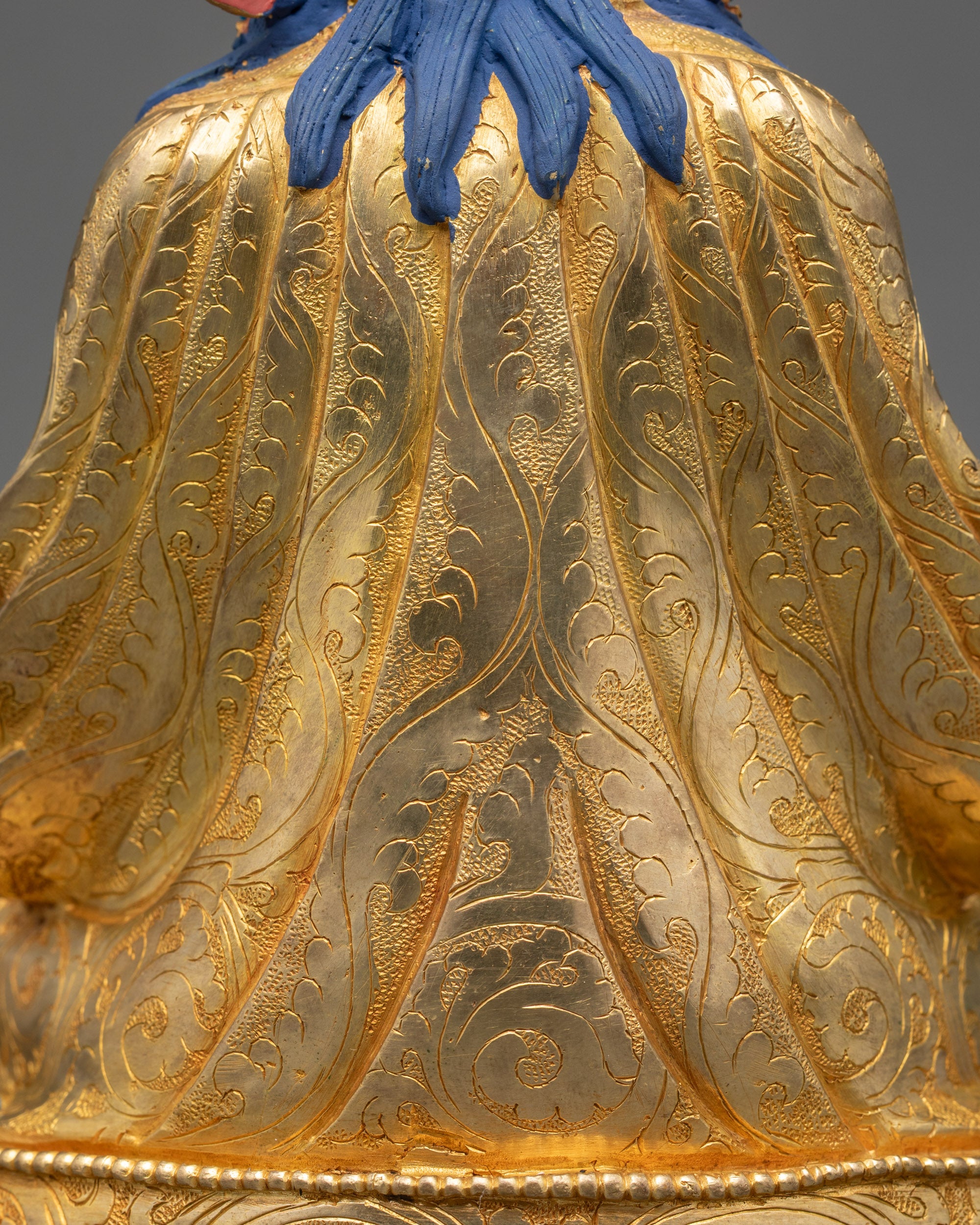 Handmade Buddhist Artwork of Guru Tsokye Dorje Sculpture