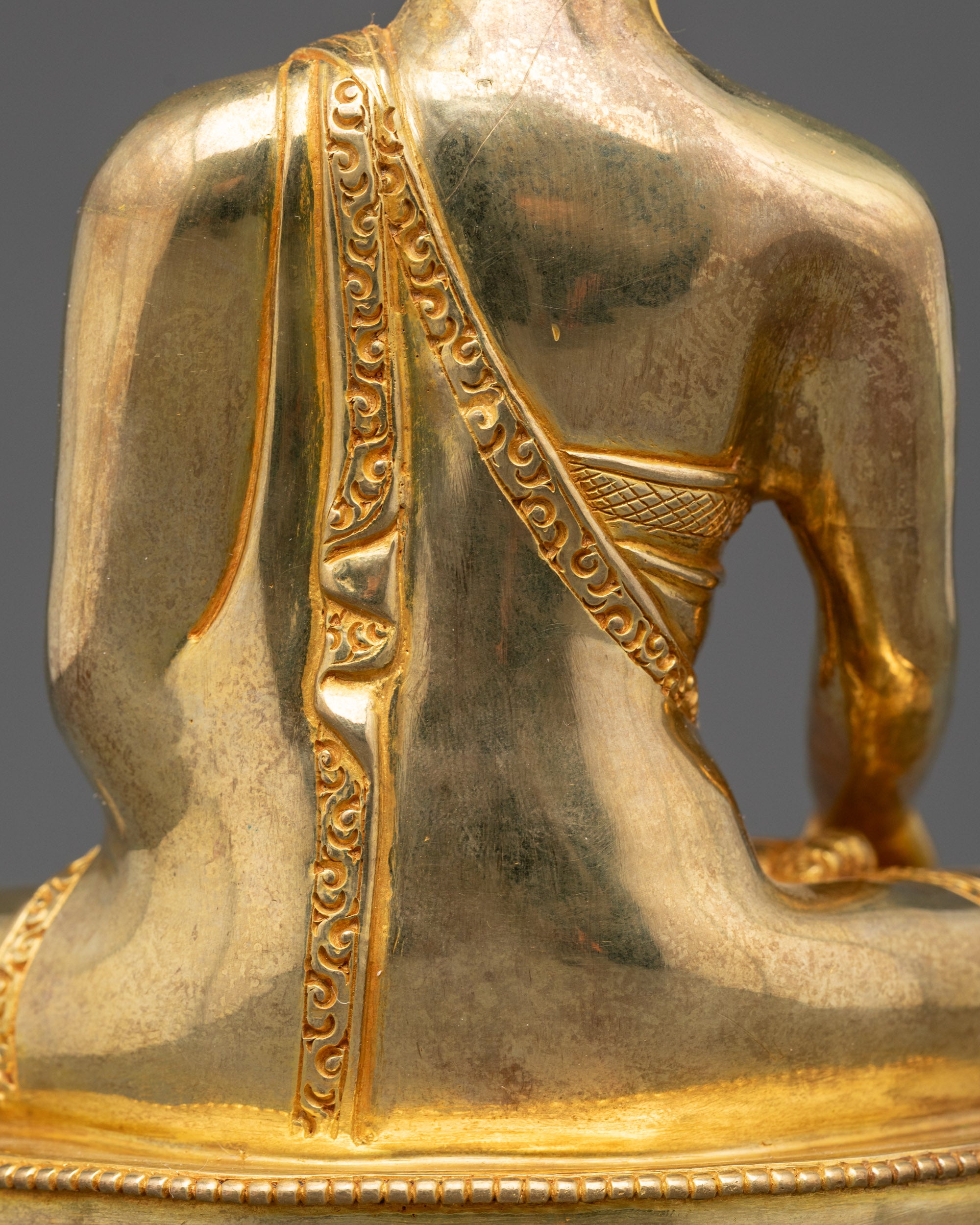 Serene Buddha Figurine from Nepal | Embodying Serenity and Enlightenment