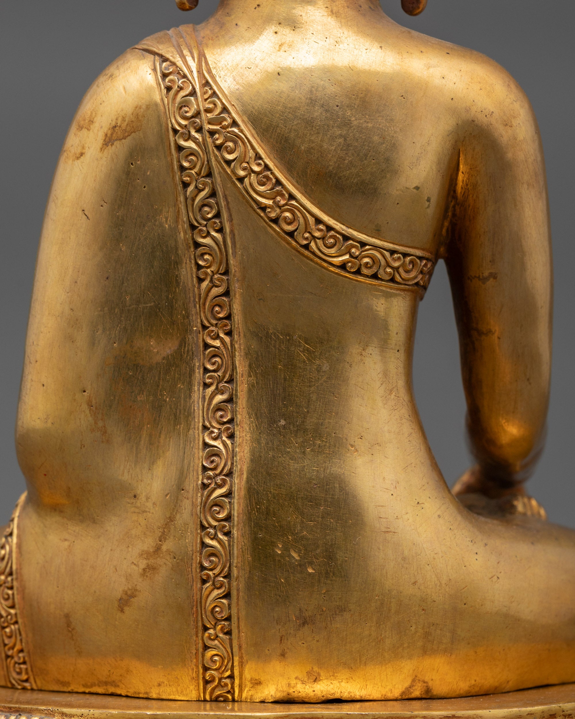 Antique Shakyamuni Buddha Sculpture | 30-Year Old Spiritual Masterpiece