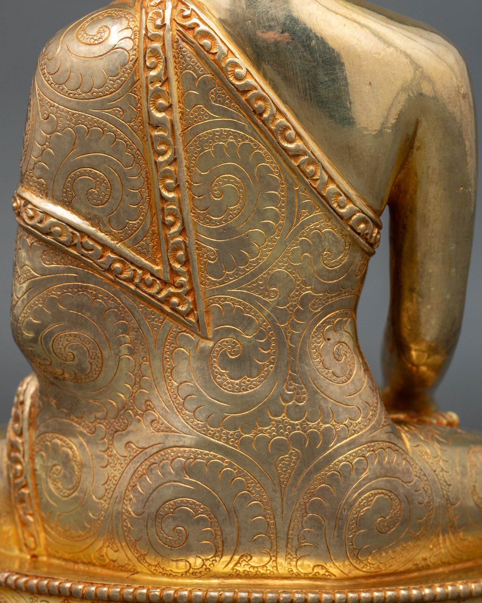 Buddha Shakyamuni Statue | Handcrafted Nepalese Sculpture
