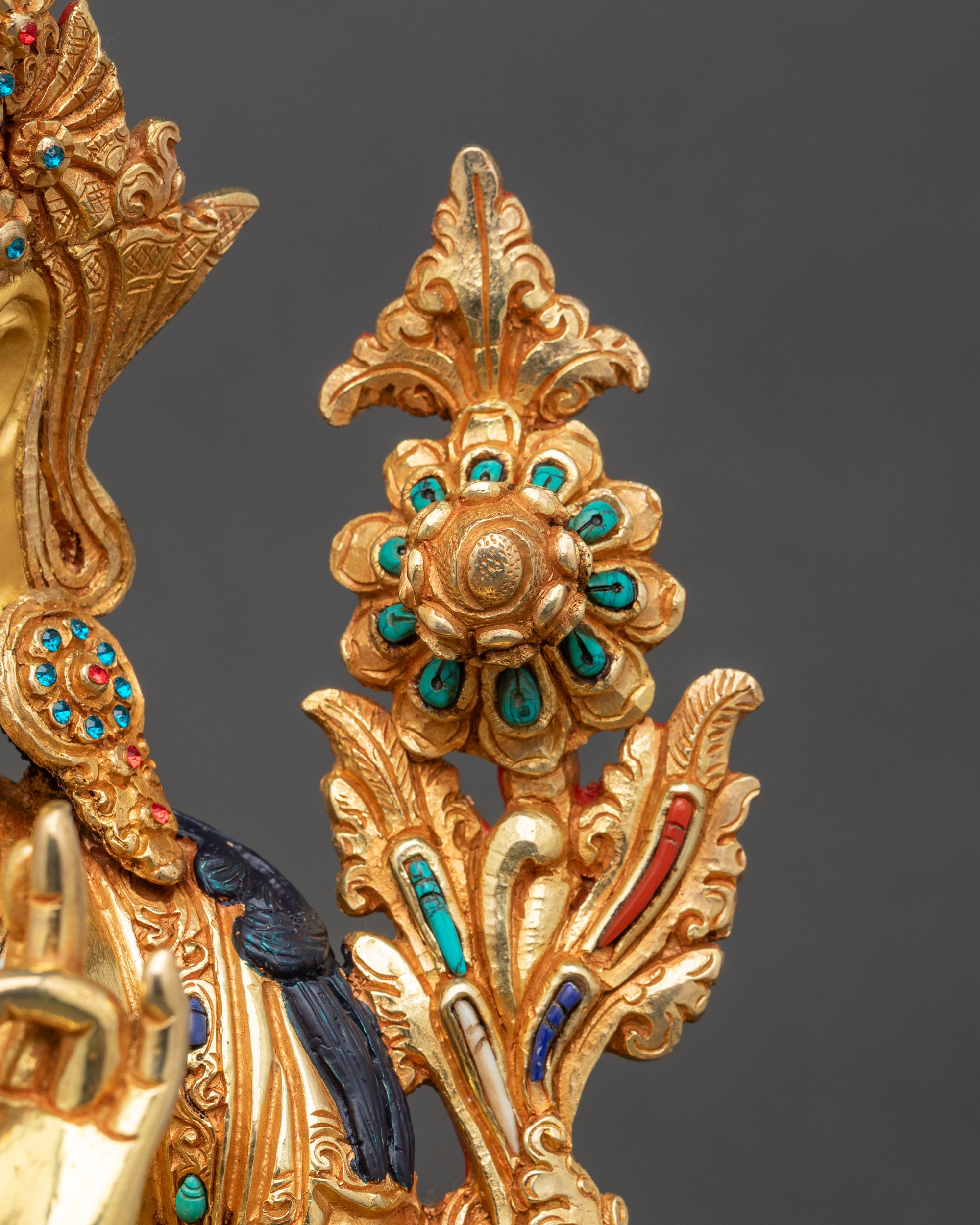 Green Tara Sculpture | Swift Liberator from Fear & Suffering