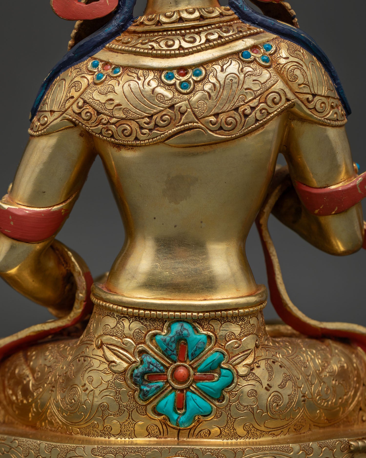 Handmade Vajrasattva Statue | Karma Purification Deity Idol