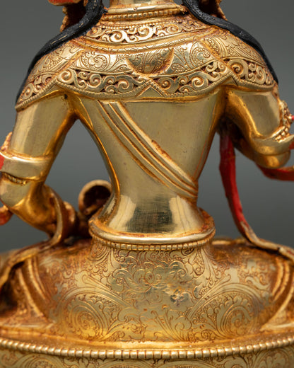 Vajrasattva Statue | Traditional Hand-Carved Buddhist Art