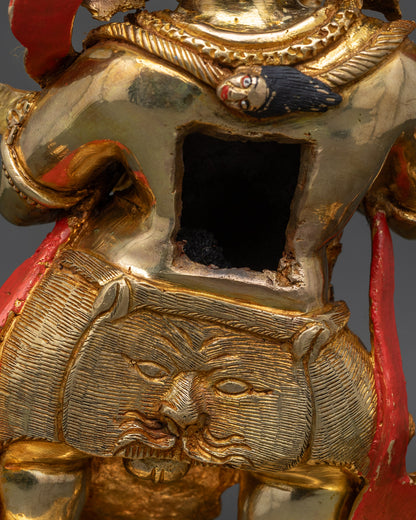 Sakya Mahakala Statue - Tibetan Guardian of Dharma