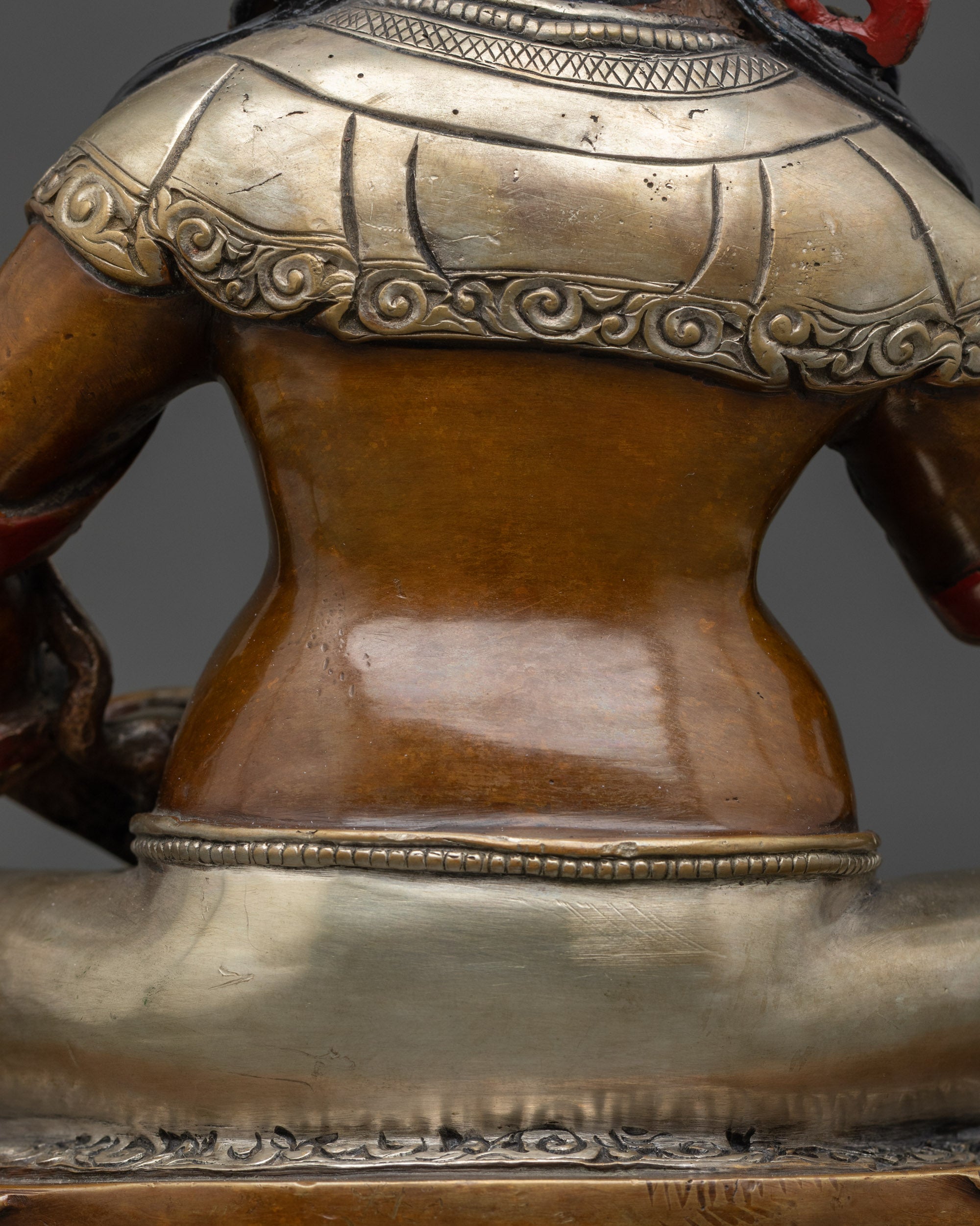 Nepalese Dzambhala Statue | Prosperity and Abundance Deity Sculpture