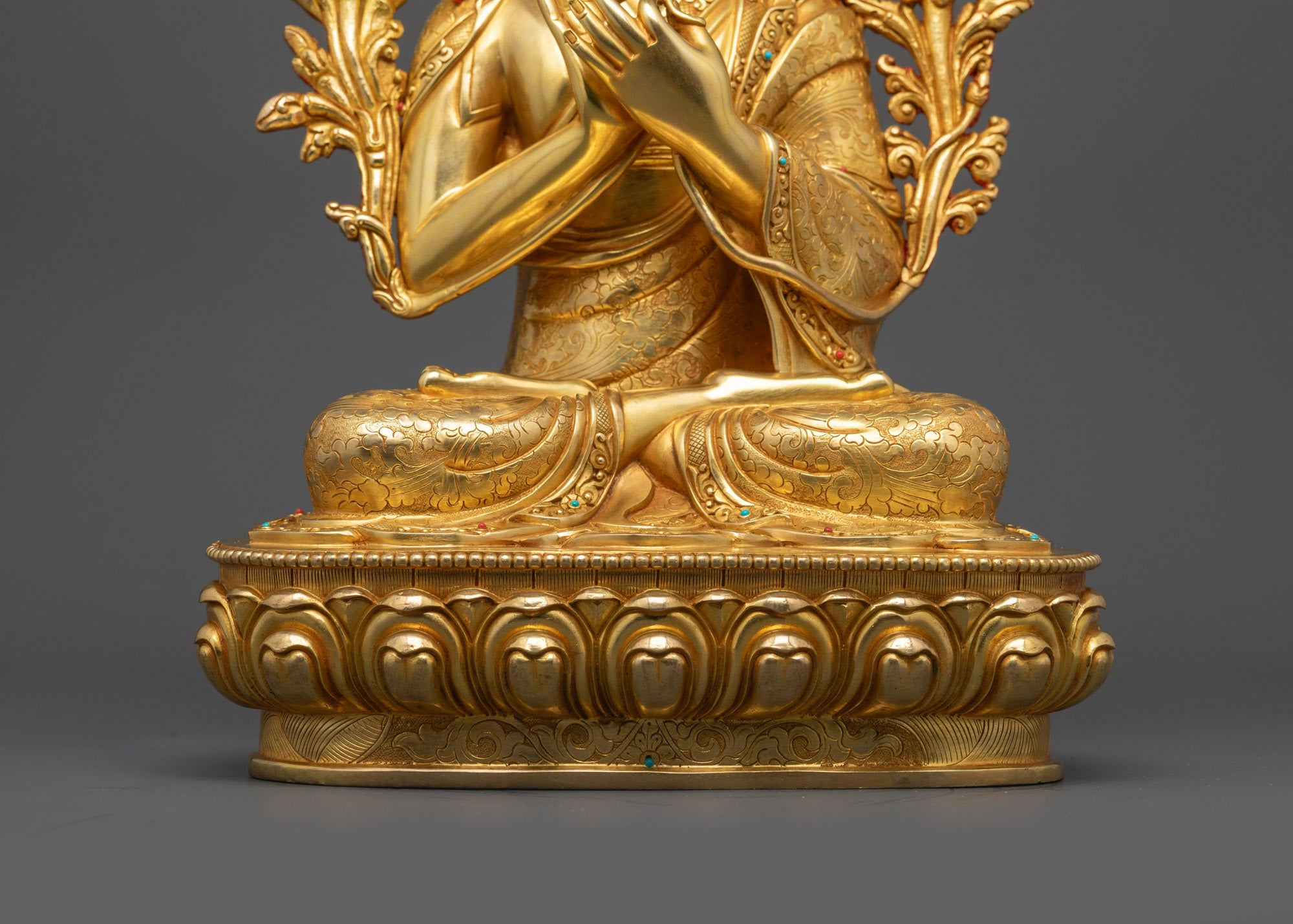 Je Tsongkhapa and His Disciples Statue Set | Buddhist Lama Statues