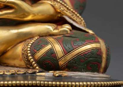 Meditative Shakyamuni Buddha Statue | Handmade in Nepal