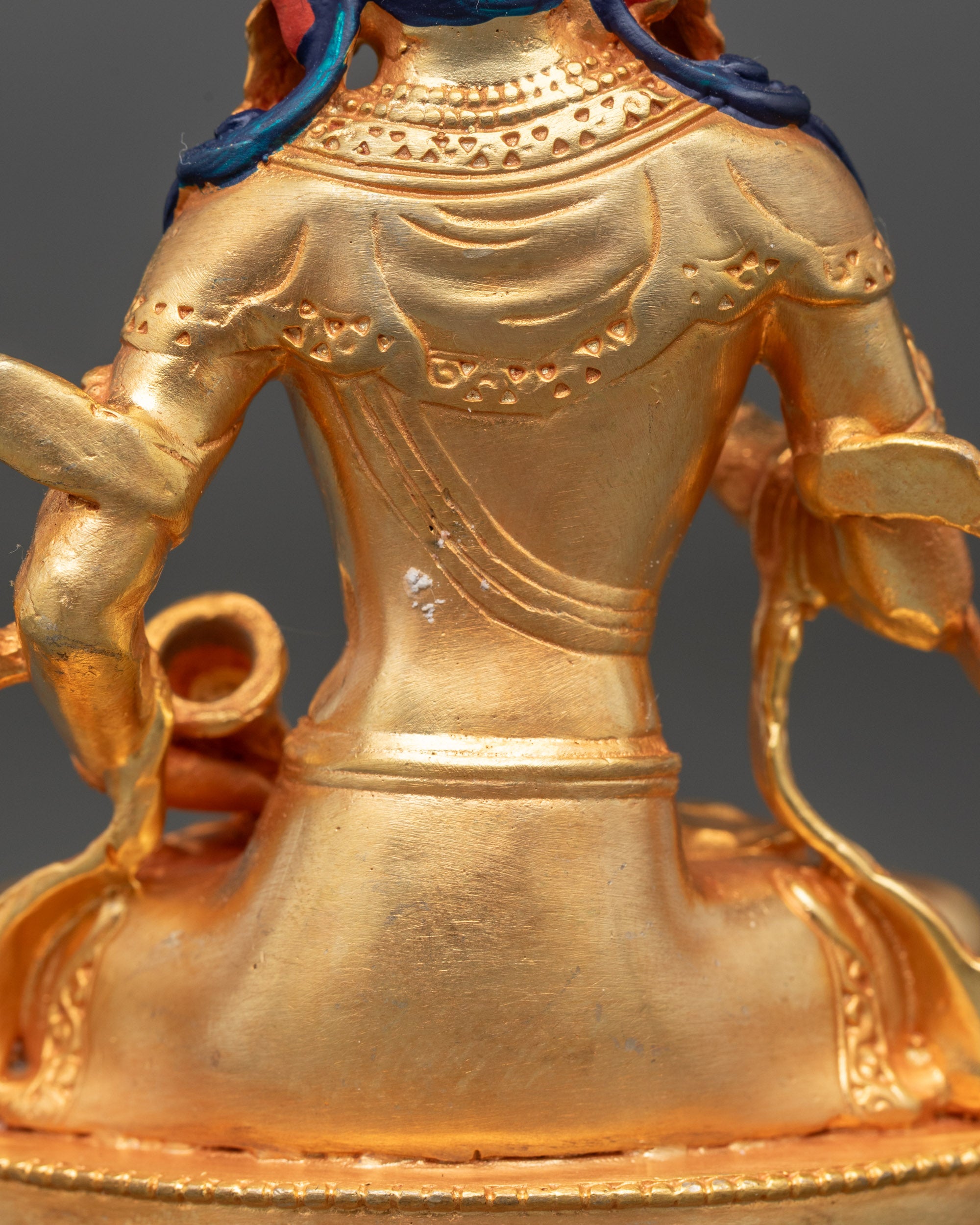 Vajrasattva Statue | Expertly Made Gold Fire-Gilded Buddhist Deity