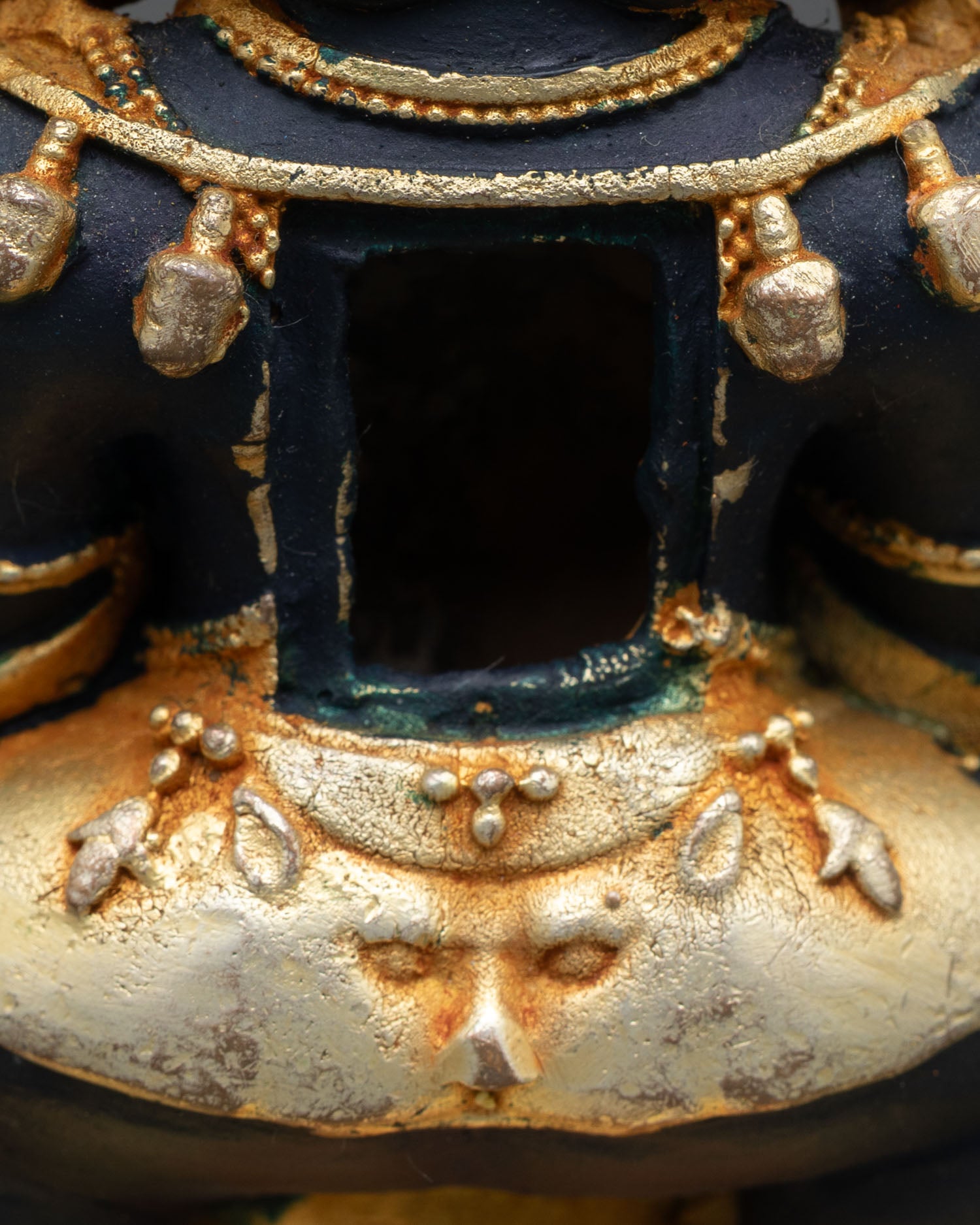 Sakya Mahakala Statue | Wrathful Protector Deity from Nepal