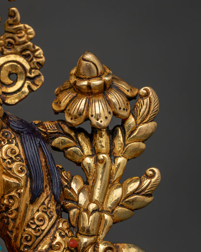 Green Tara Statue | Newari Handcrafted Buddhist Art from Nepal
