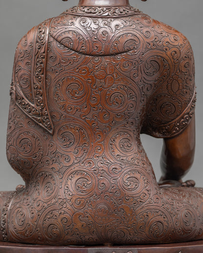 Tibetan Shakyamuni Buddha – Sacred Enlightenment Sculpture