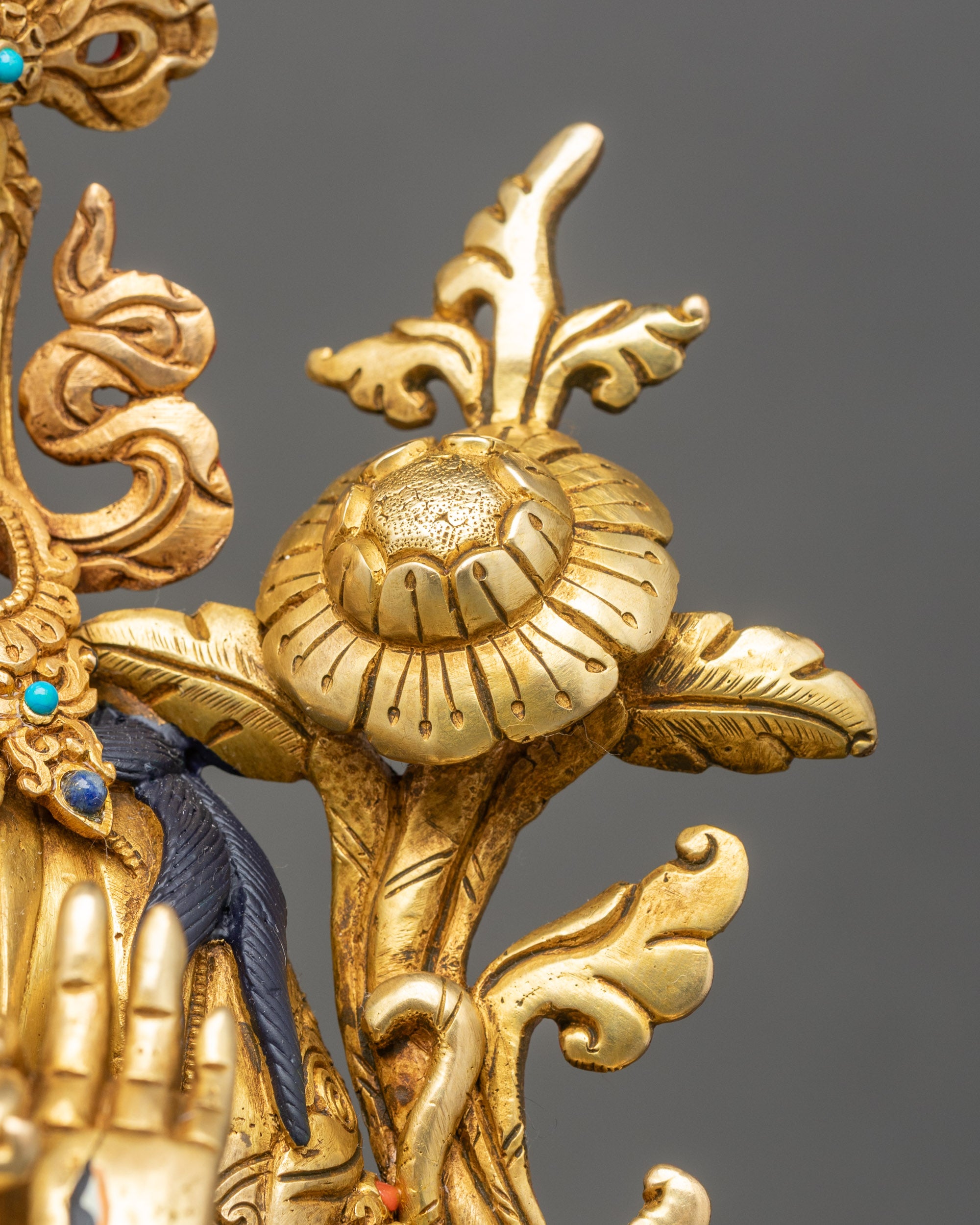 Handcrafted White Tara Statue | Nepalese Sculpture for Sacred Spaces