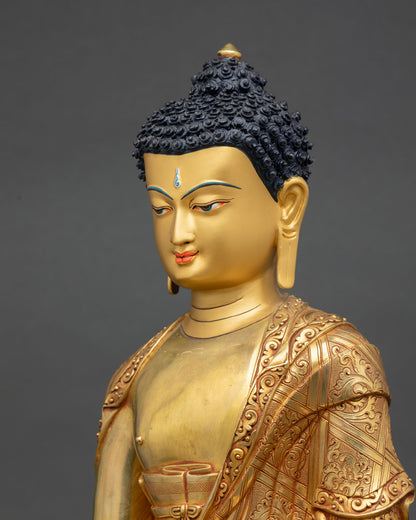 Buddha Shakyamuni Sculpture | Handmade in Nepal