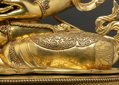 Large Amitayus Statue (80cm) – Enhance Longevity & Spiritual Well-being