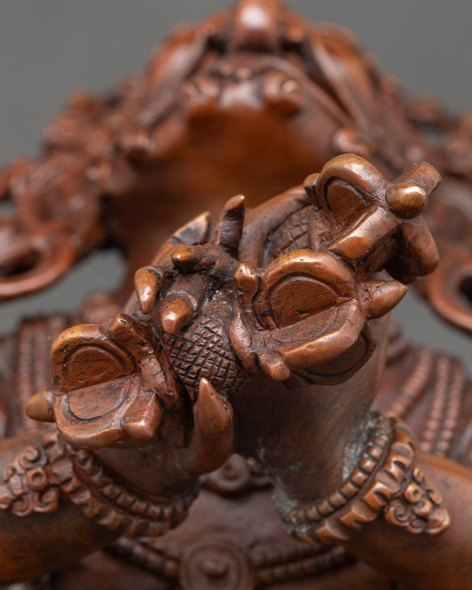 Vajradhaka Sculpture| Handmade Buddhist Incense Burner Statue