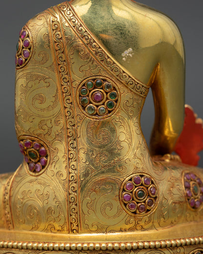 Medicine Buddha Statue |  Buddhist Healing Art from Nepal