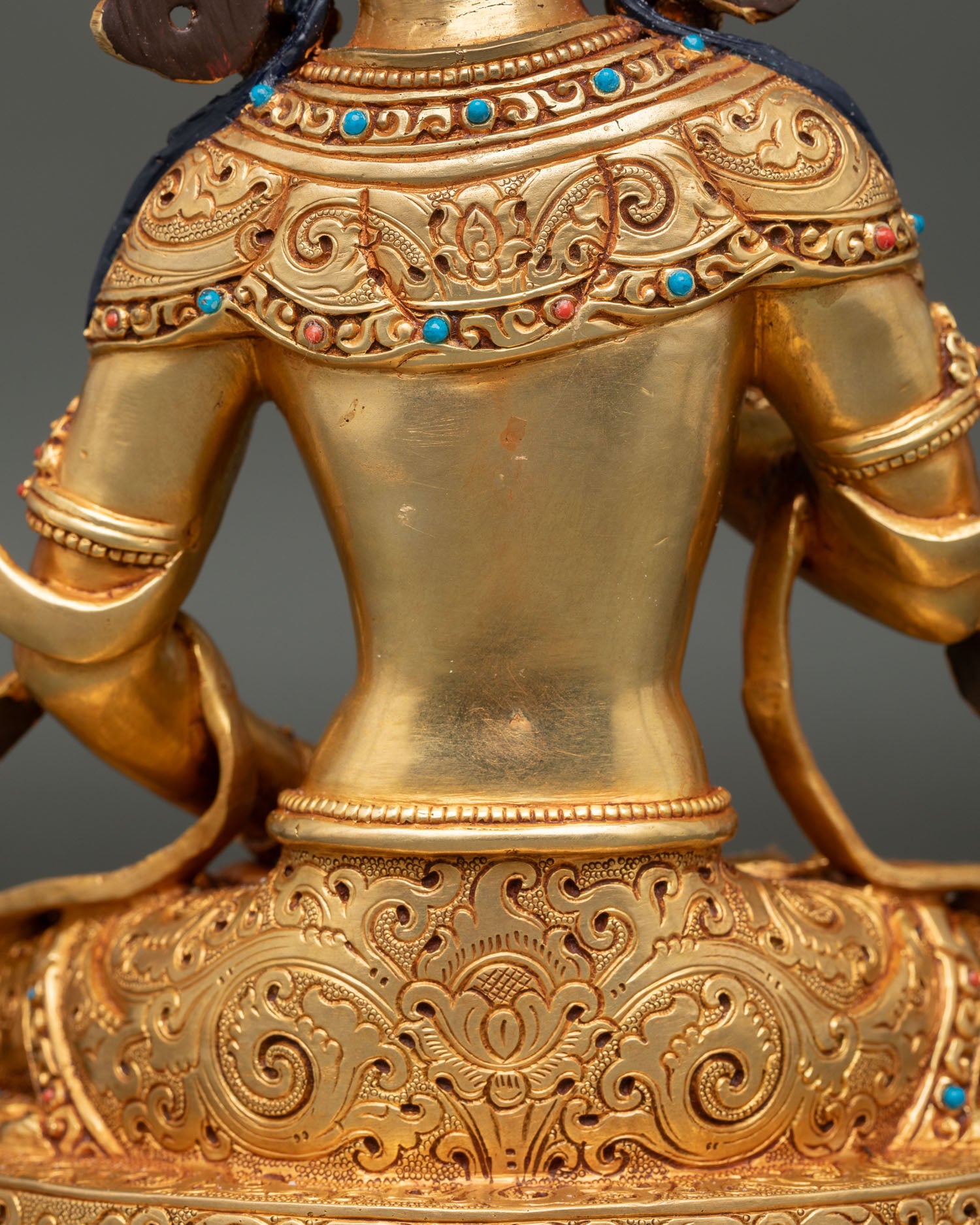 Vajrasattva Statue from Nepal | Buddhist Karma Purification Deity