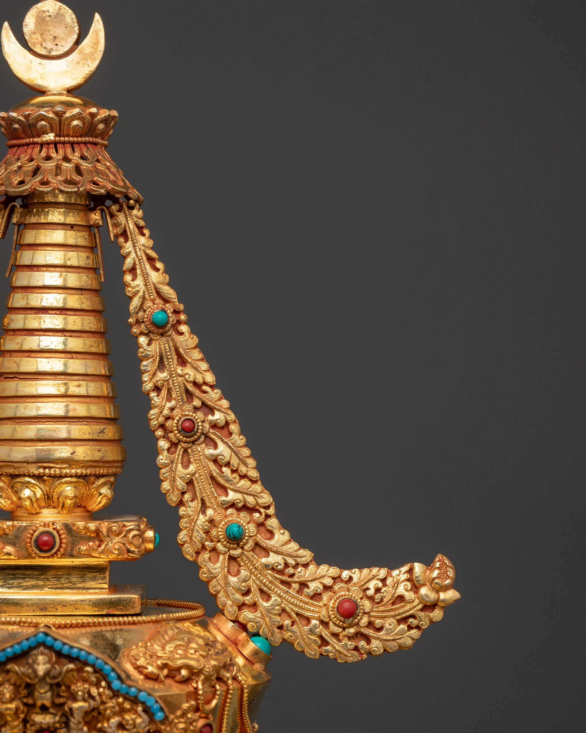 Authentic Himalayan Buddhist Stupa | Enlightenment Relic | Nepalalese Craft