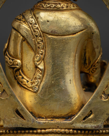 Medicine Buddha Statue | Copper Healing Buddha Sculpture