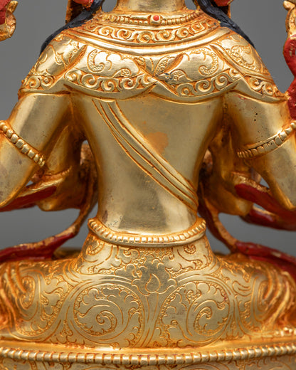 Chenrezig Lord of Compassion Statue for Buddhist Spiritual Decor