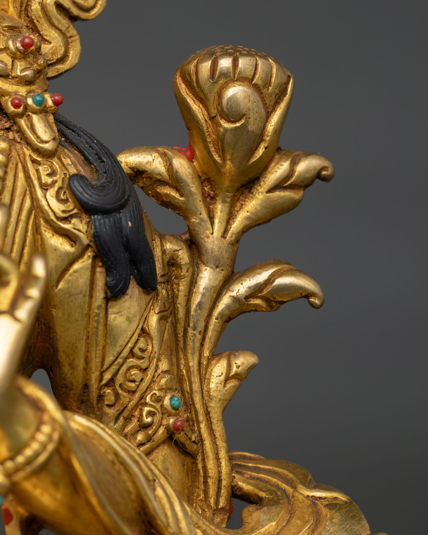 Green Tara Statue | Buddhist Goddess for Home Altar Decor