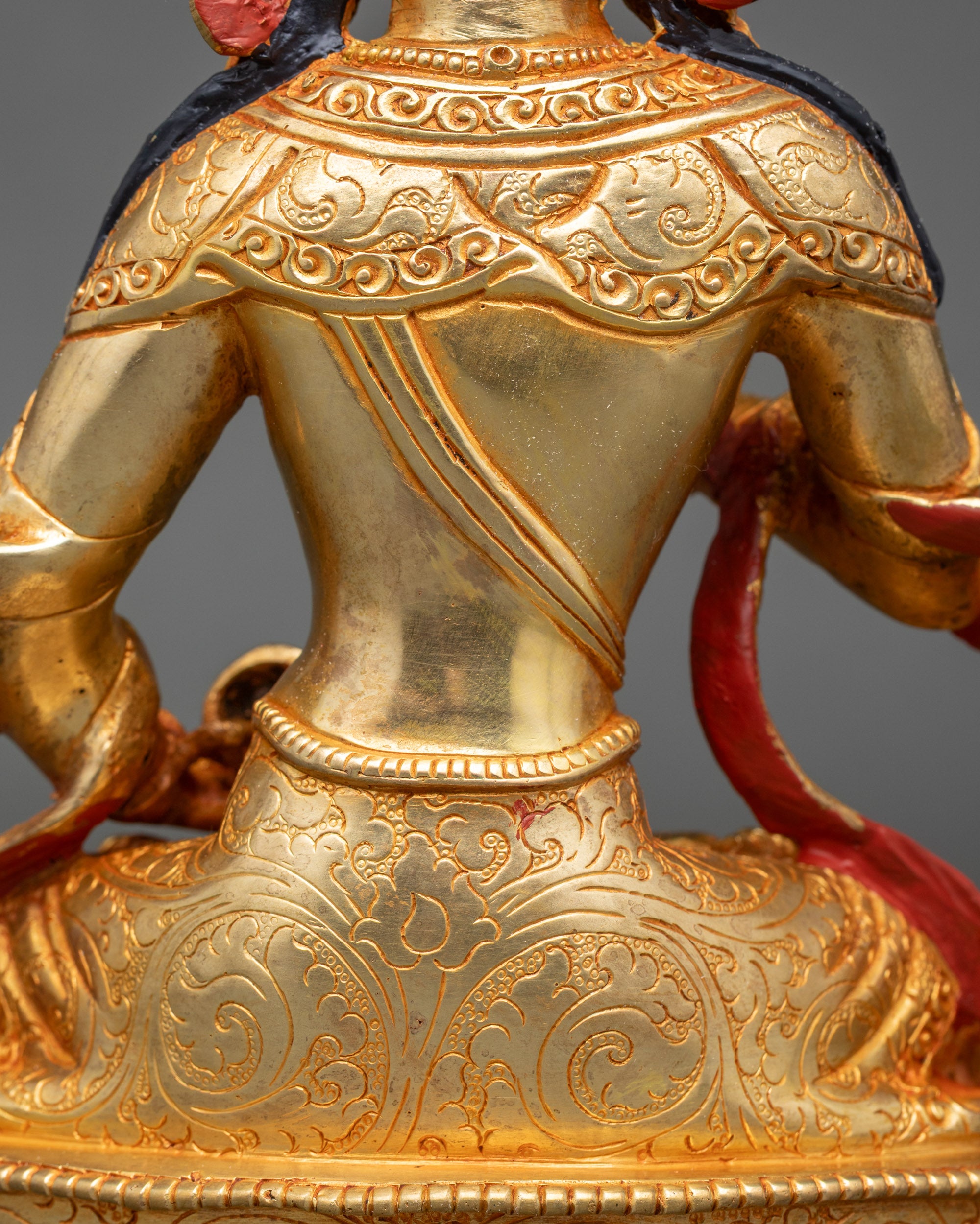 Vajrasattva Statue | Handcrafted Nepalese Copper Buddhist Deity
