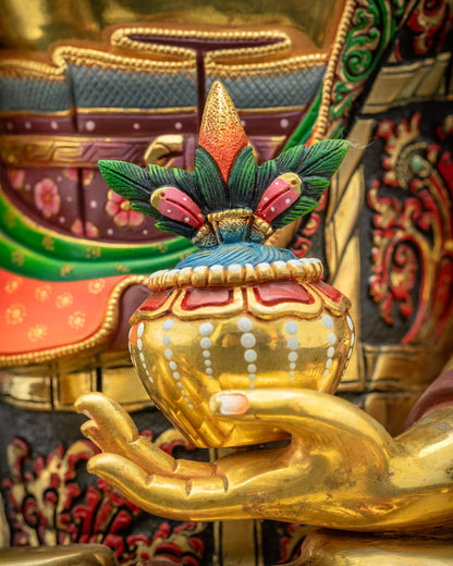 Three Buddha Statue Set | Meditation & Spiritual Decor from Nepal