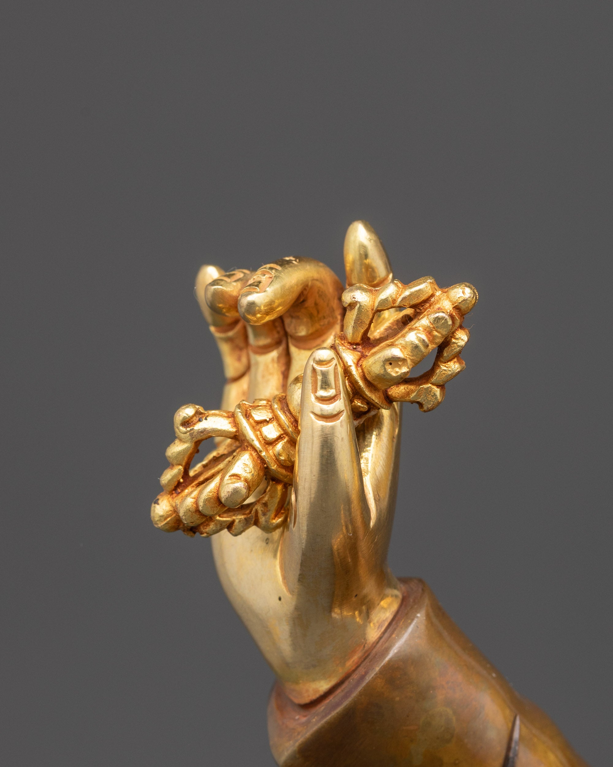 Handmade Deva Guru Rinpoche Statue | Buddhist Guru Yab-Yum Figurine