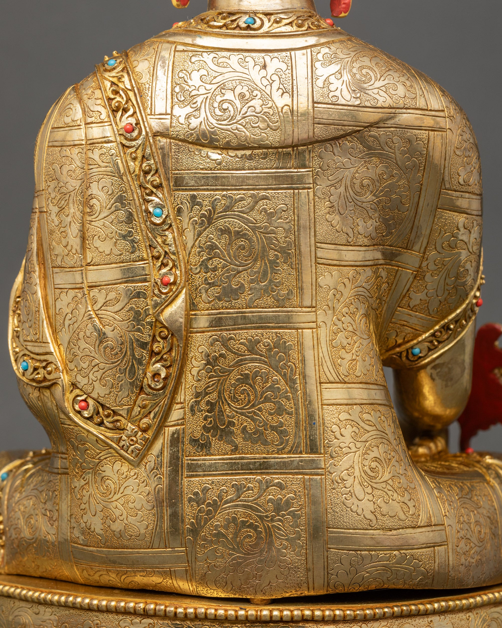 Healing Energy of Medicine Buddha | Ritual Copper Statue from Nepal