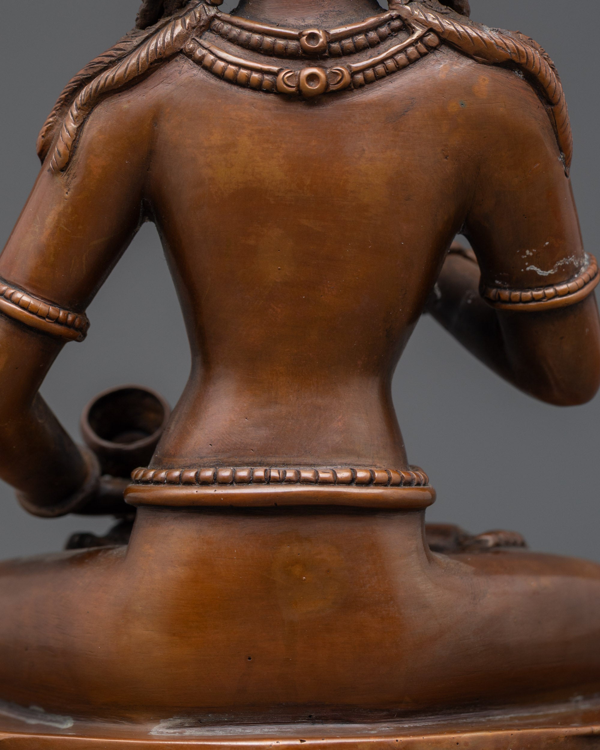Handcrafted Oxidized Dorje Sempa Statue | Tibetan Buddhist Sculpture