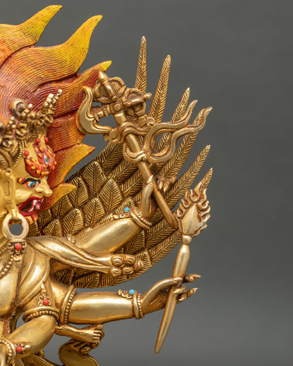 Hayagriva Sculpture | Himalayan Deity for Spiritual Clarity
