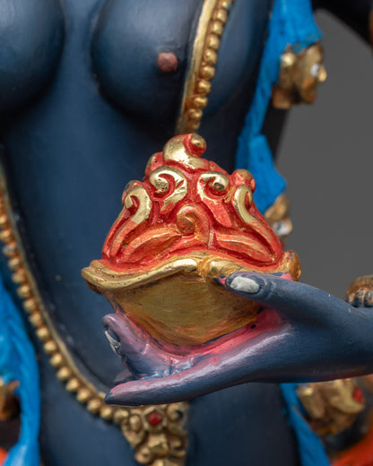 Dakini Simha Mukha Statue | Lion-Faced Wrathful Protector Deity