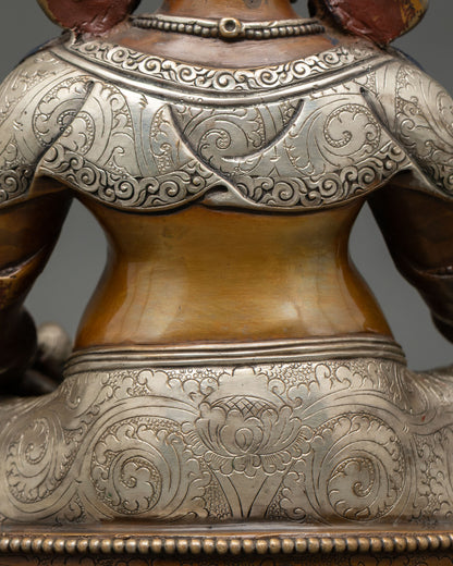 Dzambhala Statue | Tibetan Wealth God Statue for Abundance