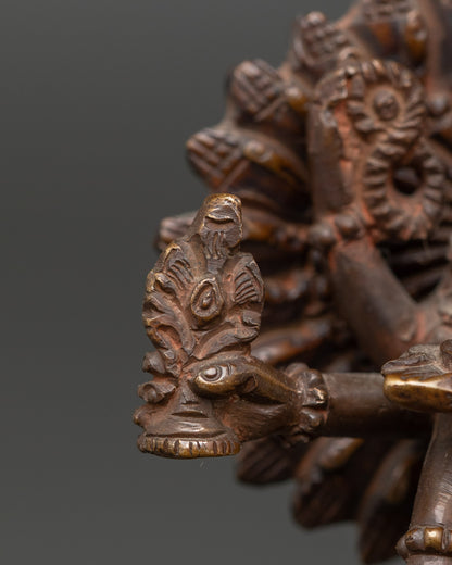 Thousand-Armed Chenrezig Bodhisattva Statue | Nepalese Craftsmanship