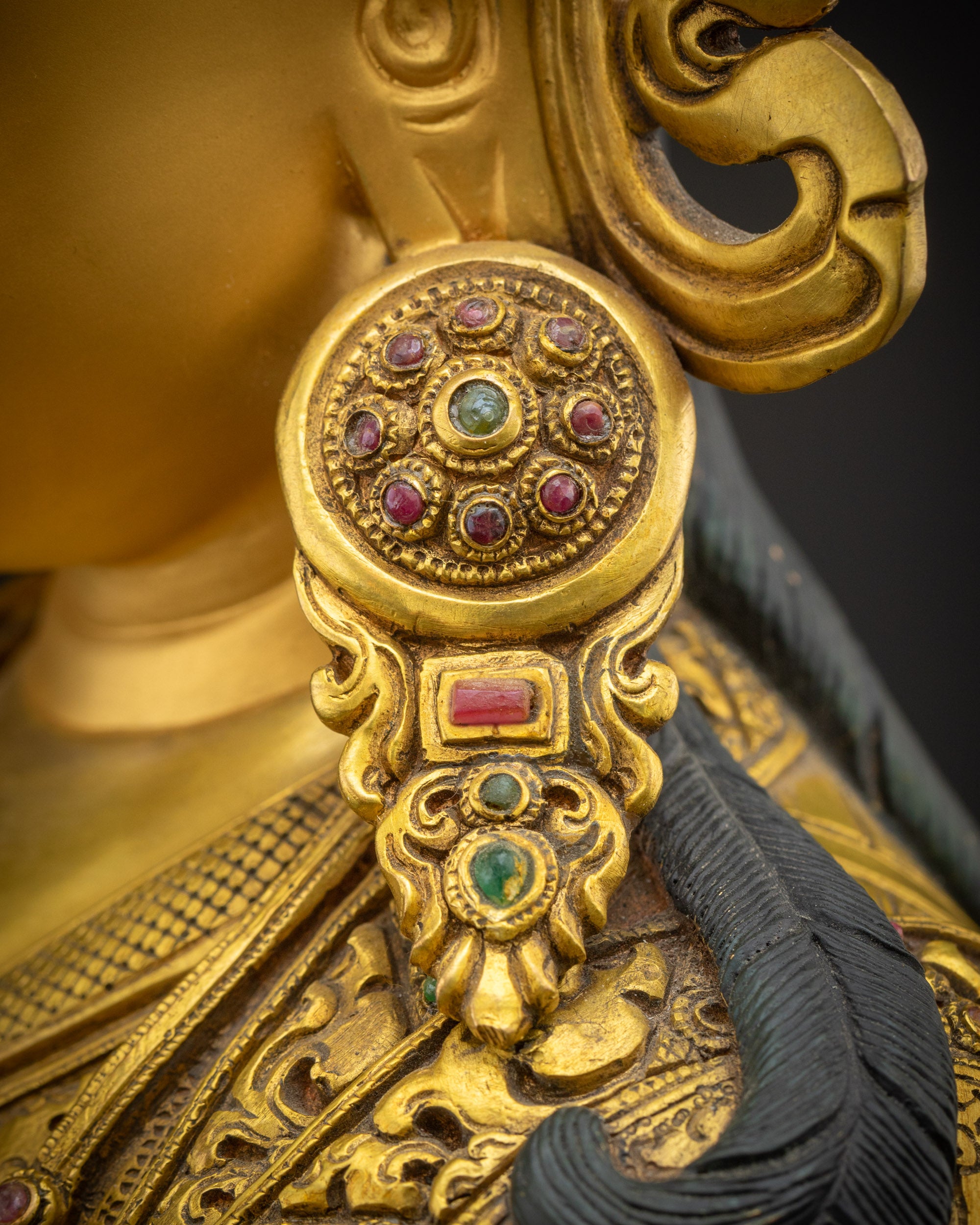 Guru Rinpoche Sculpture | Masterpiece Spiritual & Meditation Decor