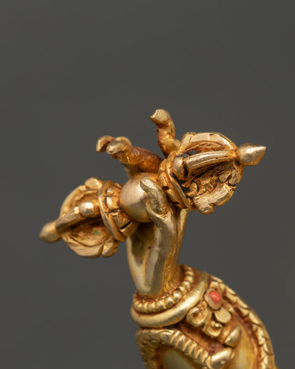 Four-Armed Vajrapani Statue | Symbol of Power & Protection