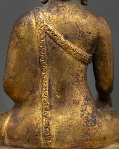 Buddha Shakyamuni Statue | Historical Buddha Sculpture from Nepal