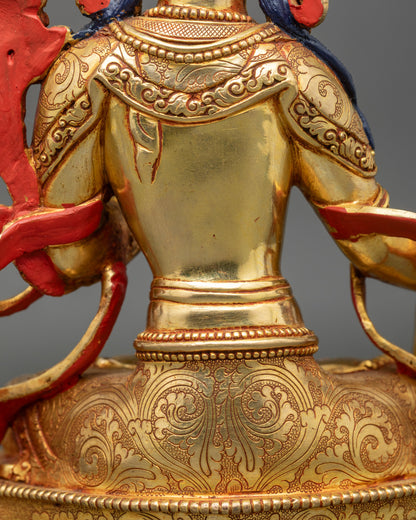 White Tara Statue | Handcrafted Nepalese Buddhist Deity Sculpture