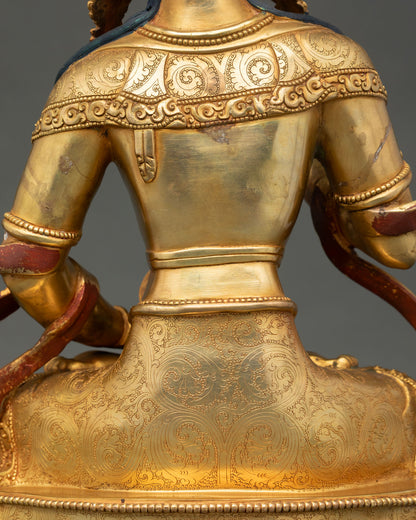 Handcrafted Vajrasattva Statue | Tibetan Purification Deity