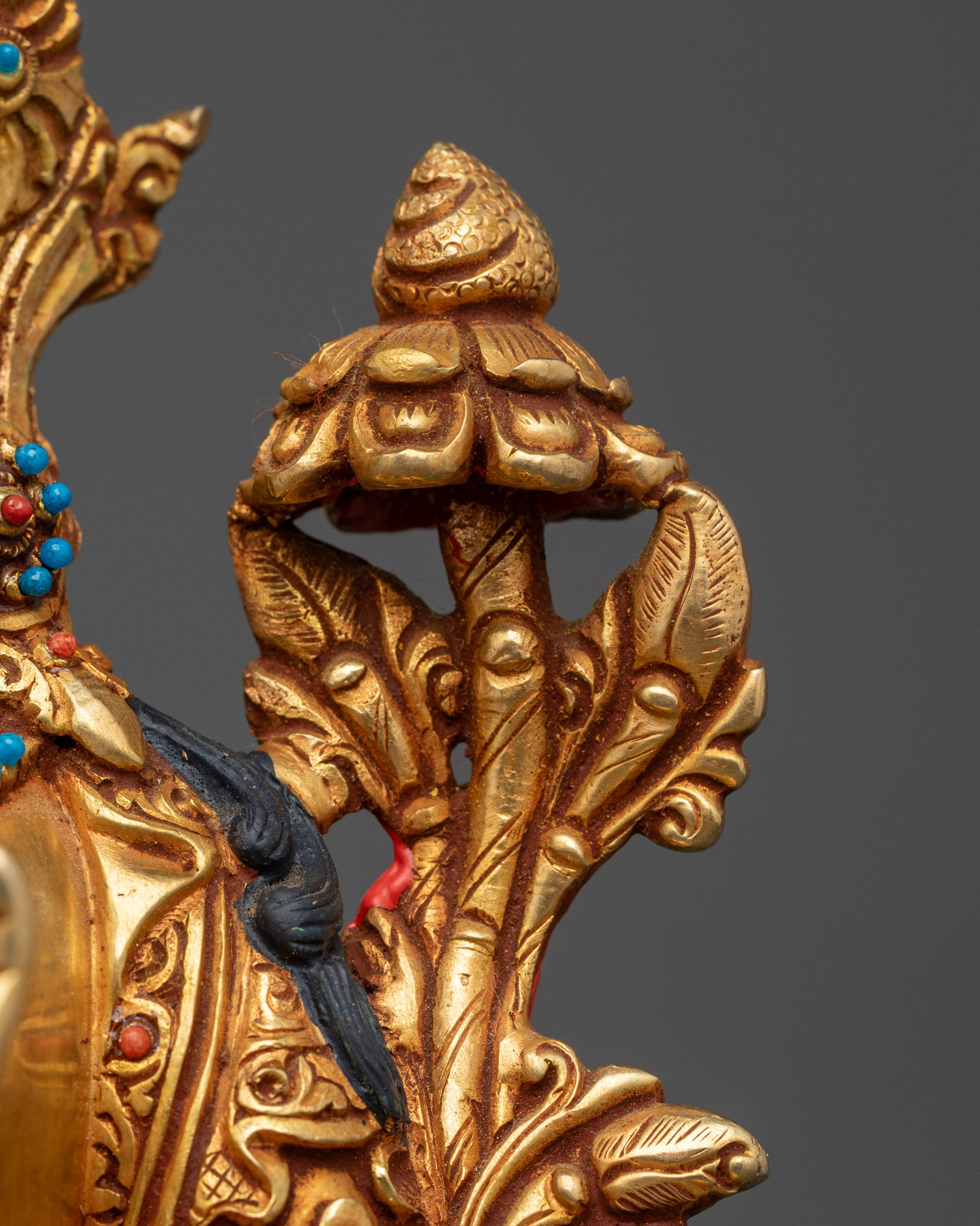 Nepalese Green Tara Sculpture | Buddhist Goddess of Altar & Meditation