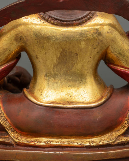 Dzambhala Statue | Hand-Crafted Himalayan Copper Sacred Art