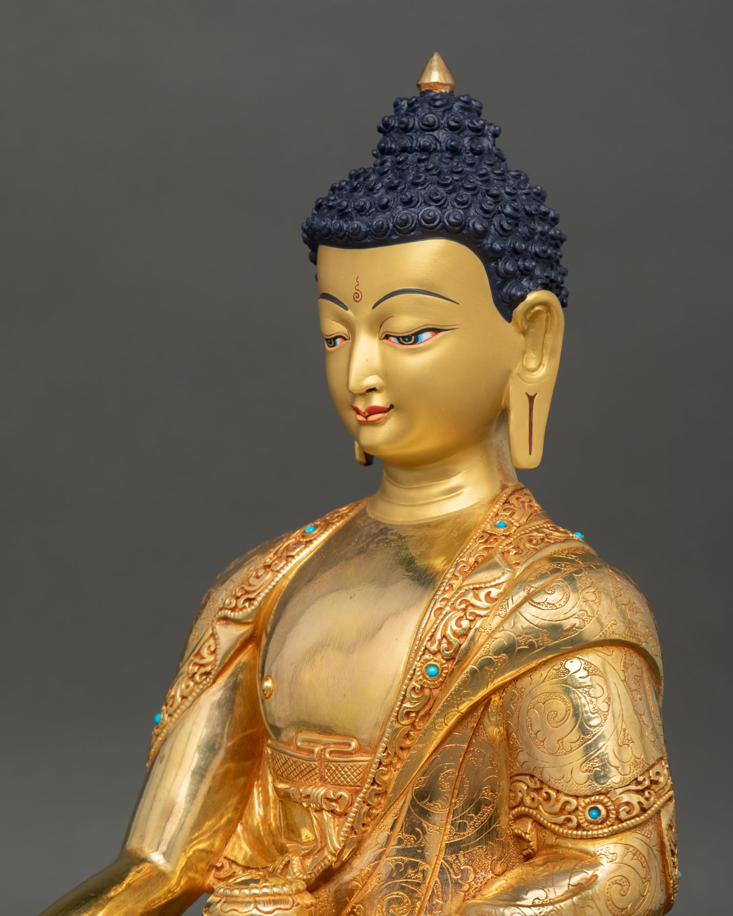 Buddha Shakyamuni Statue – Authentic Buddhist Art from Nepal