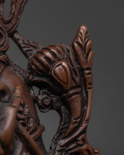 Green Tara Statue | Handmade Himalayan Buddhist Sculpture