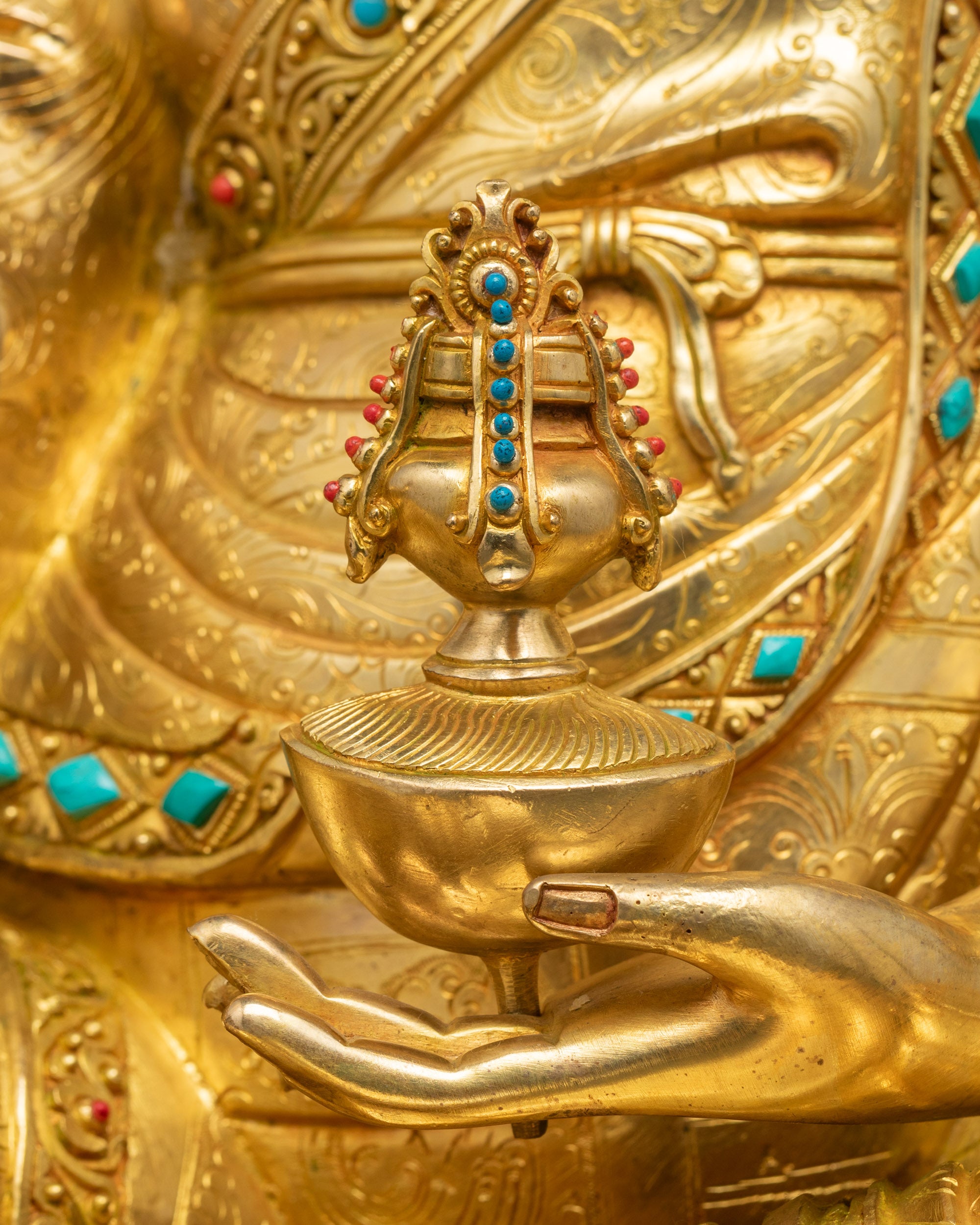 Premium Guru Padmasambhava Sculpture | The Second Buddha Icon