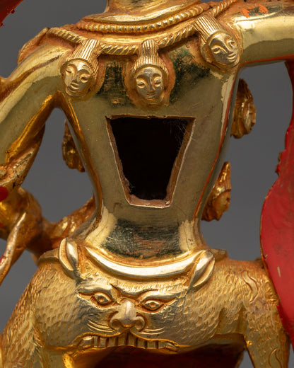 Simha Mukha Statue | Lion-Faced Protector from Nepal